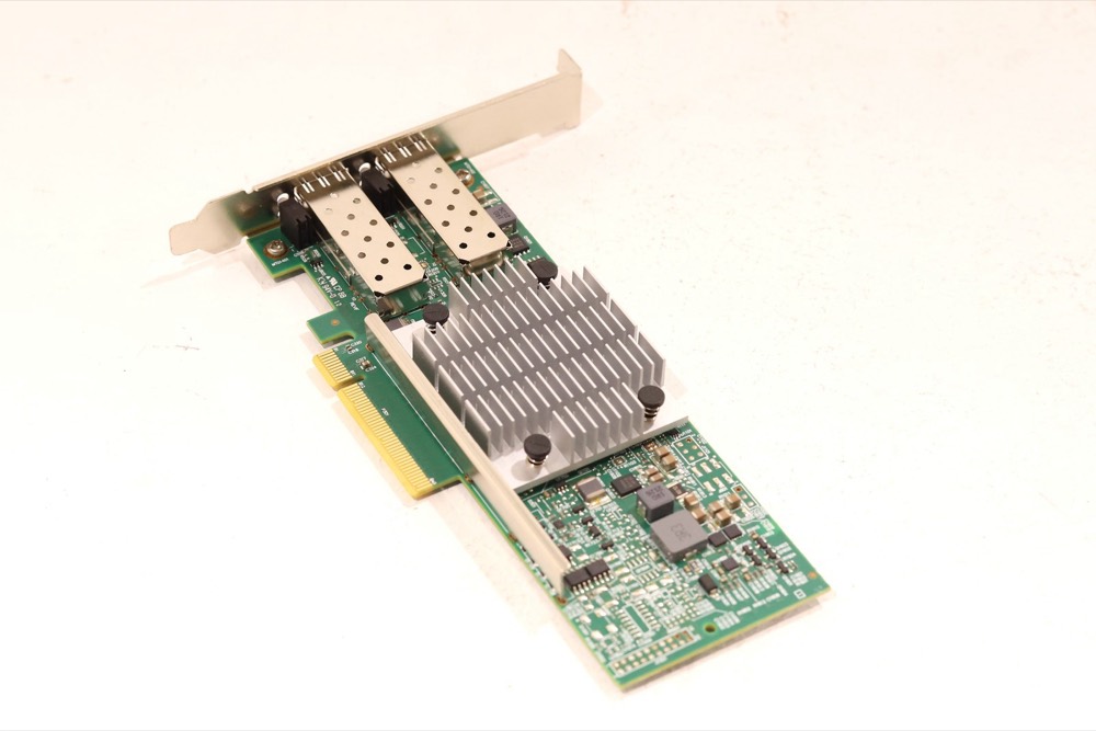 Трансивер Intel 678108 Dual-Port 10GbE SFP+ PCIe x8 Network Card P/N: 67810S-10G-2S-X8 — фото 1
