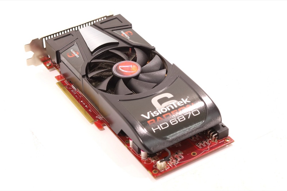 Графический ускоритель VisionTek AMD Radeon HD 6870 2GB GDDR5 PCIe x16 Graphics Card P/N: 6870x62GPC — фото 1