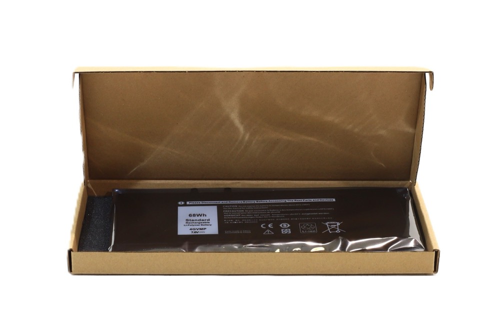 Батарея Dell 7.6V 68Wh Rechargeable Li-Polymer Battery for Latitude Dell P/N: 4GVMP New — фото 2