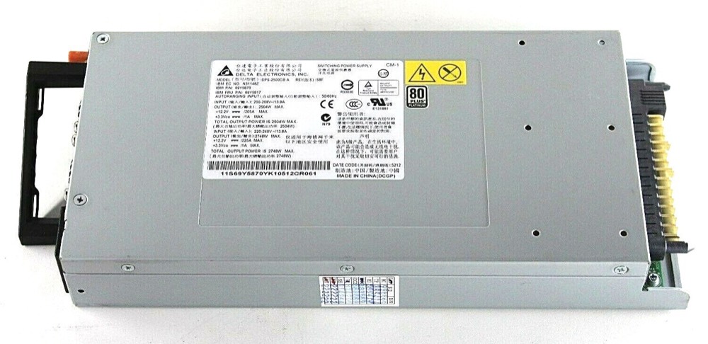 Блок питания IBM 69Y5817 2748W (CARDINAL) FLEX 7893/8721/8724 PSU 69Y5870 — фото 1