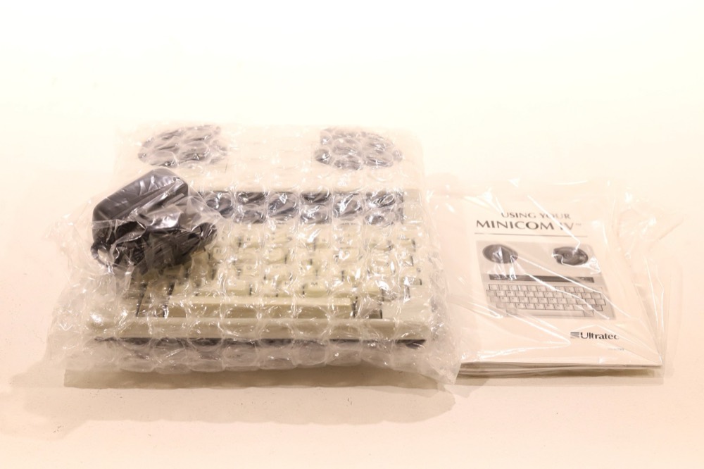 Адаптер UltraTech Minicom IV Turbo TTY Acoustic Coupler W/Power Adapter P/N: 710-000501 — фото 2