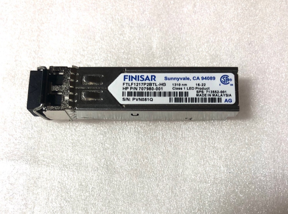 Трансивер 713552-001 707980-001, FTLF1217P2BTL-HG 100M SFP X115 LC FX SPS-Transceiver — фото 1