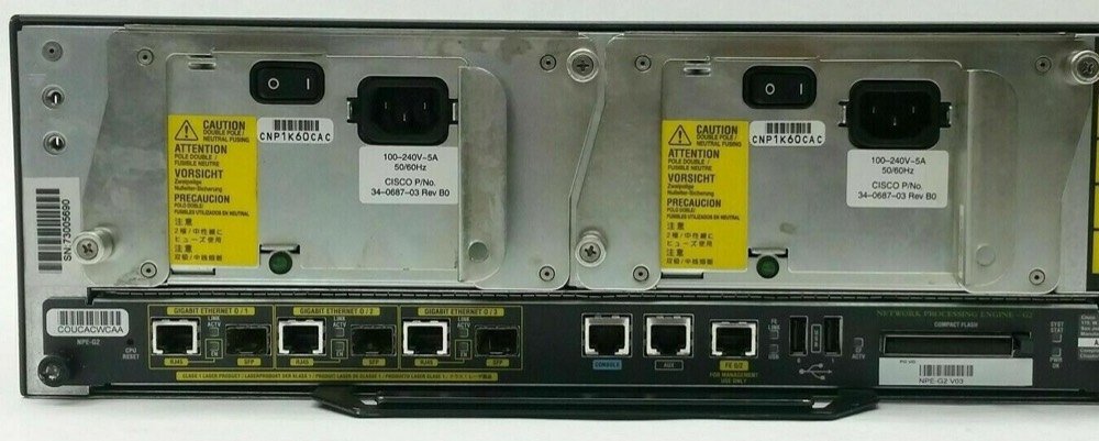 Оборудование Cisco 7206VXR — фото 1