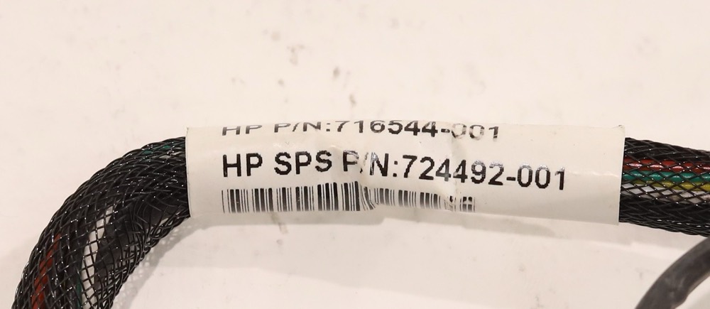 Кабель HP ProLiant Micro Server G8 Front I/O Module W/Cable Assembly P/N: 724492-001 — фото 2