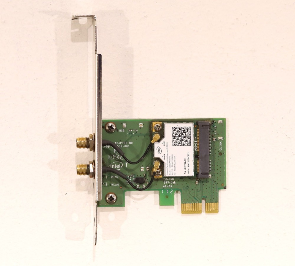 Адаптер Intel Dual-Band Wireless-AC 7260 300Mbps PCIe Network Adapter P/N: G53539-001 — фото 3