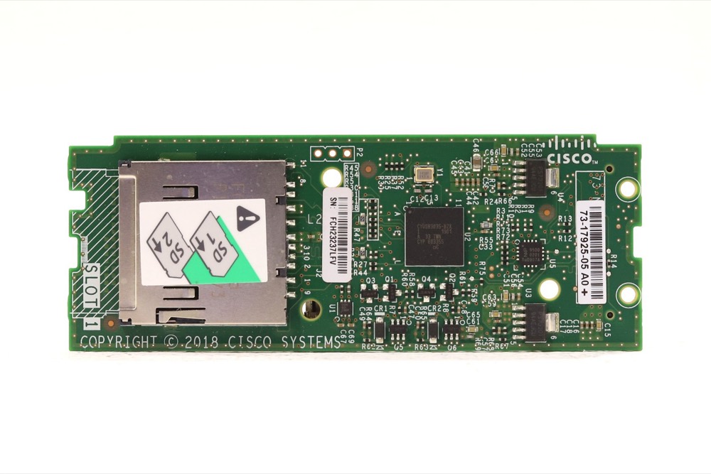 Считыватель Cisco UCS M5 Series Dual SD Card Reader Modular Adapter Board P/N: 73-17925-05 — фото 1