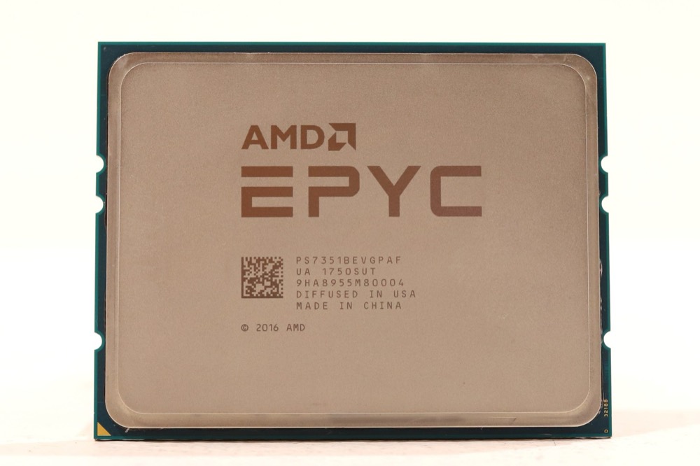 Процессор PS7351BEVGPAF AMD EPYC 7351 2.4GHz 16-Core 32-Threads 64MB SP3 Dell locked P/N: PS7351BEVGPAF — фото 1