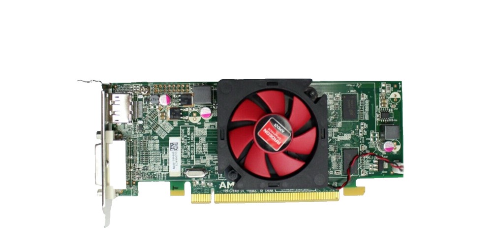 Плата 01KN8G Dell AMD Radeon HD 7470 1GB Low Profile Video Card DP/N 01KN8G — фото 1