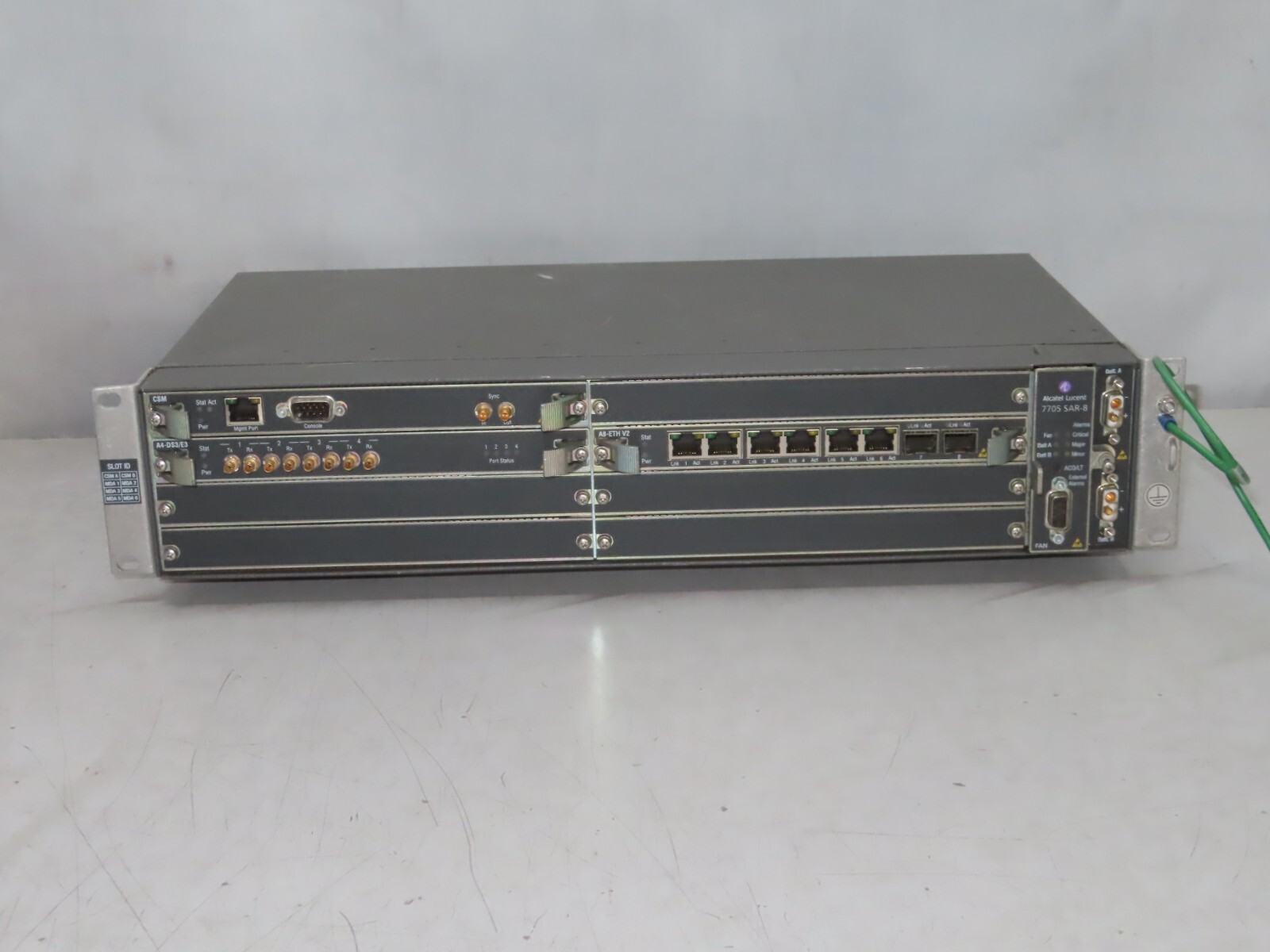 Маршрутизатор сервисной агрегации 7705 SAR-8 — операторский доступ/backhaul (TDM+Ethernet). Alcatel-Lucent — фото 1