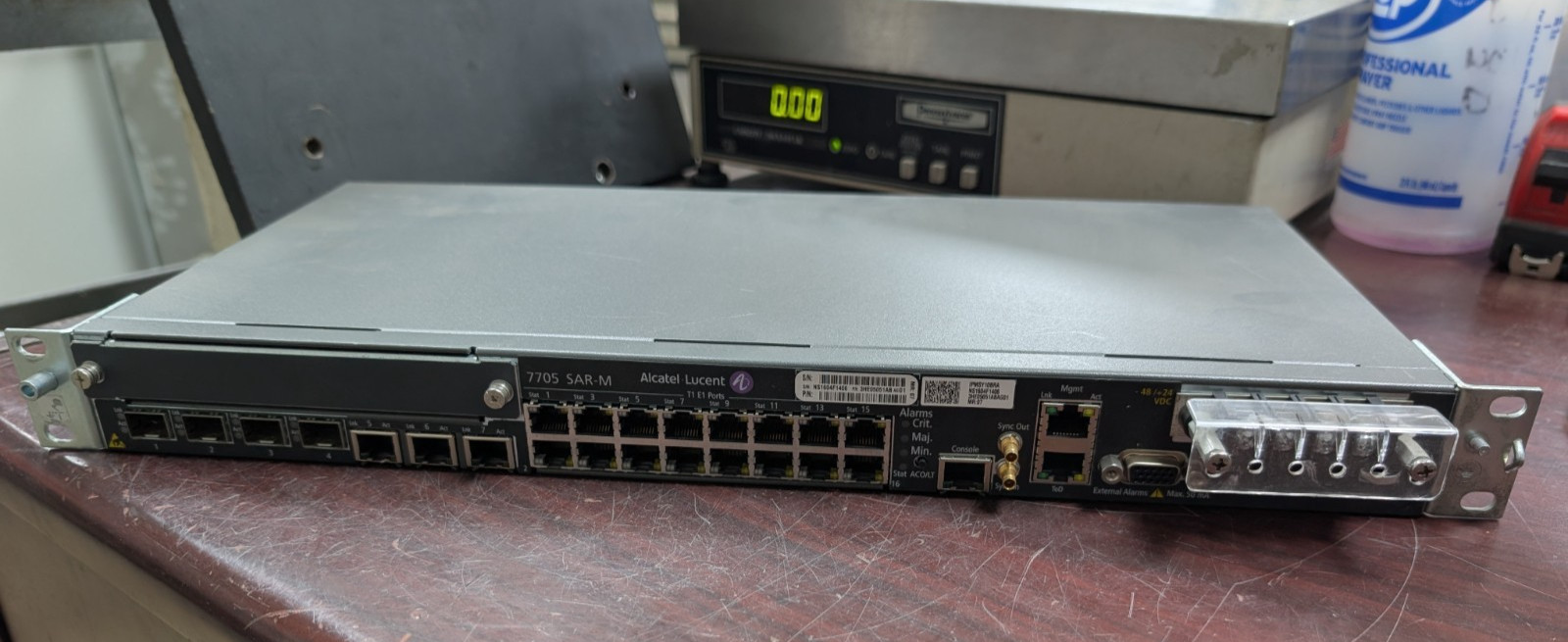 Маршрутизатор сервисной агрегации 7705 SAR-M — операторский доступ/backhaul (TDM+Ethernet). Alcatel-Lucent — фото 1