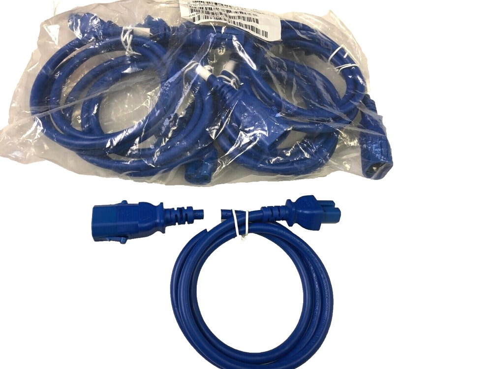 Компонент 78581302976 SecureLock PowerCORD,C14 to C15 4ft, Blue SLC14C15-4FTK2-6PK — фото 1