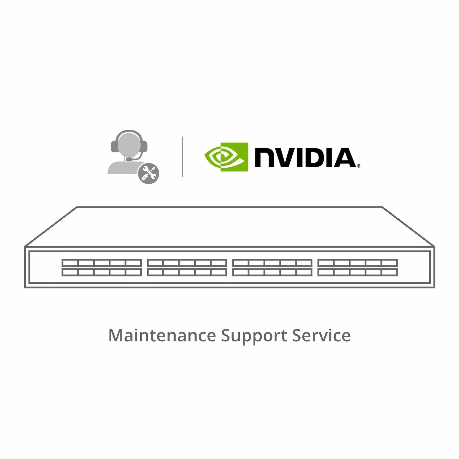 Комплектующее сервера 3 года услуг поддержки NVIDIA ENT business standard silver для InfiniBand-коммутатора QM9790 (за устройство). — фото 1