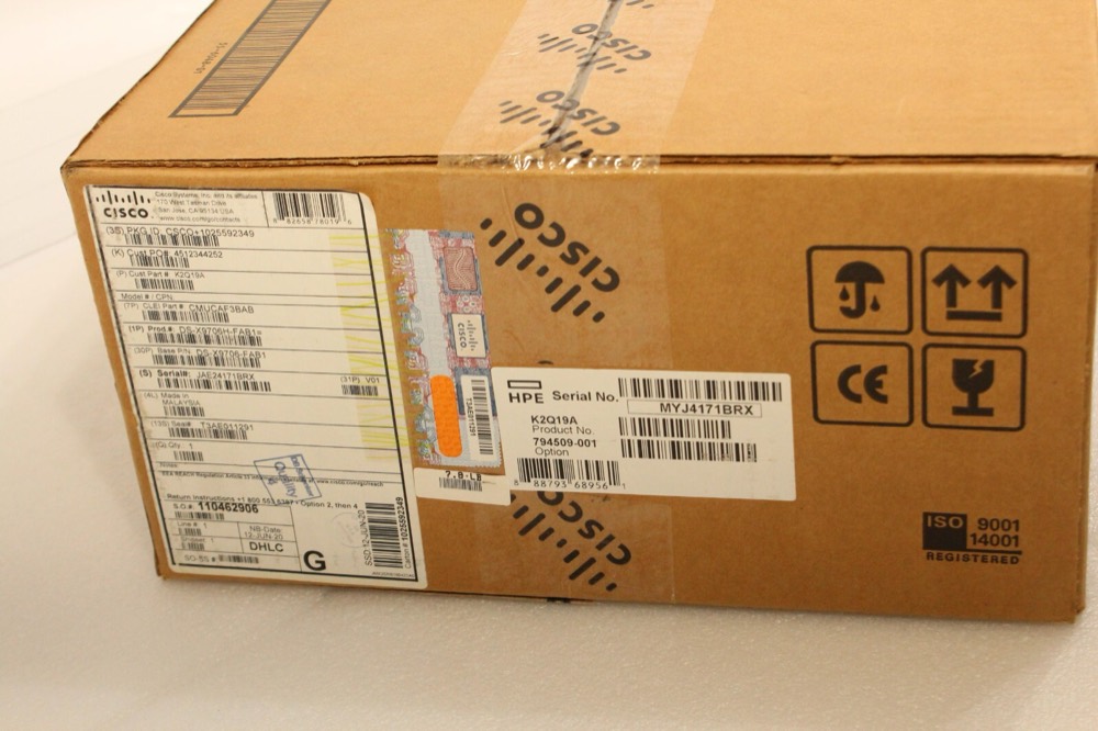 Директор (SAN-коммутатор) 794509-001 HPE StoreFabric SN8500C 4-slot director fabric-1 module NEW ORIGINAL — фото 1