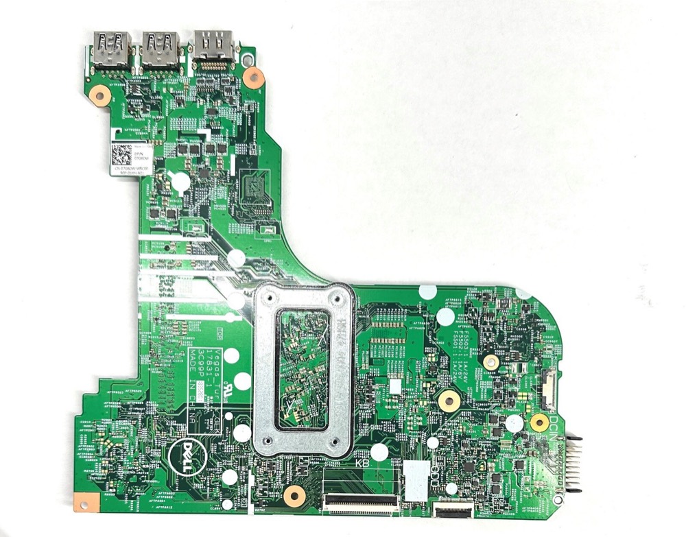 Материнская плата 7G6DW Dell Inspiron 15(3573)/14(3473) Motherboard System Board Celeron N4000 — фото 1