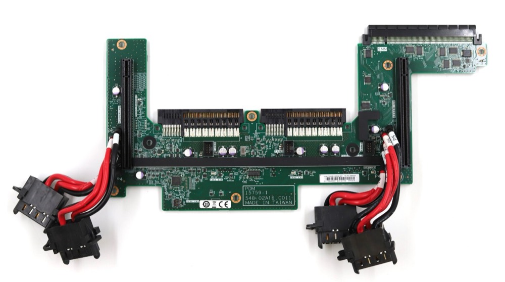 Райзер Lenovo ThinkSystem 7X20 PCIe Left Riser Card Assembly W/Cables FRU P/N: 00MW530 — фото 2