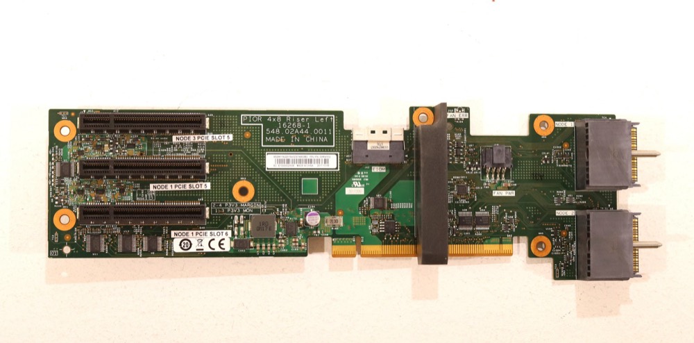 Райзер Lenovo ThinkSystem Modular Enclosure 7X22 PCIe Left Riser Card FRU P/N: 00MW532 — фото 1