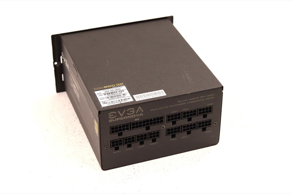 Блок питания New ListingEVGA SuperNOVA 850 G2 850W 80-Plus Gold Power Supply P/N: 220-G2-0850 Tested — фото 1