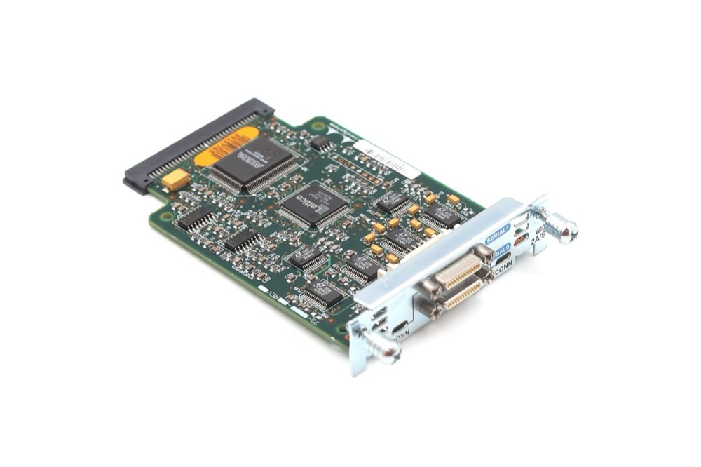 Плата Cisco WIC 2A/S WAN Dual-Port Ethernet Serial Card P/N: 800-03182-01 Tested — фото 1