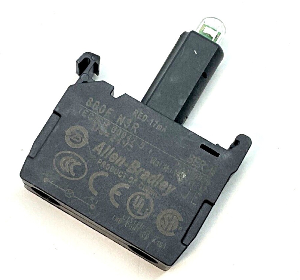Модуль 800F-N3R Allen Bradley LED lamp module, red — фото 1