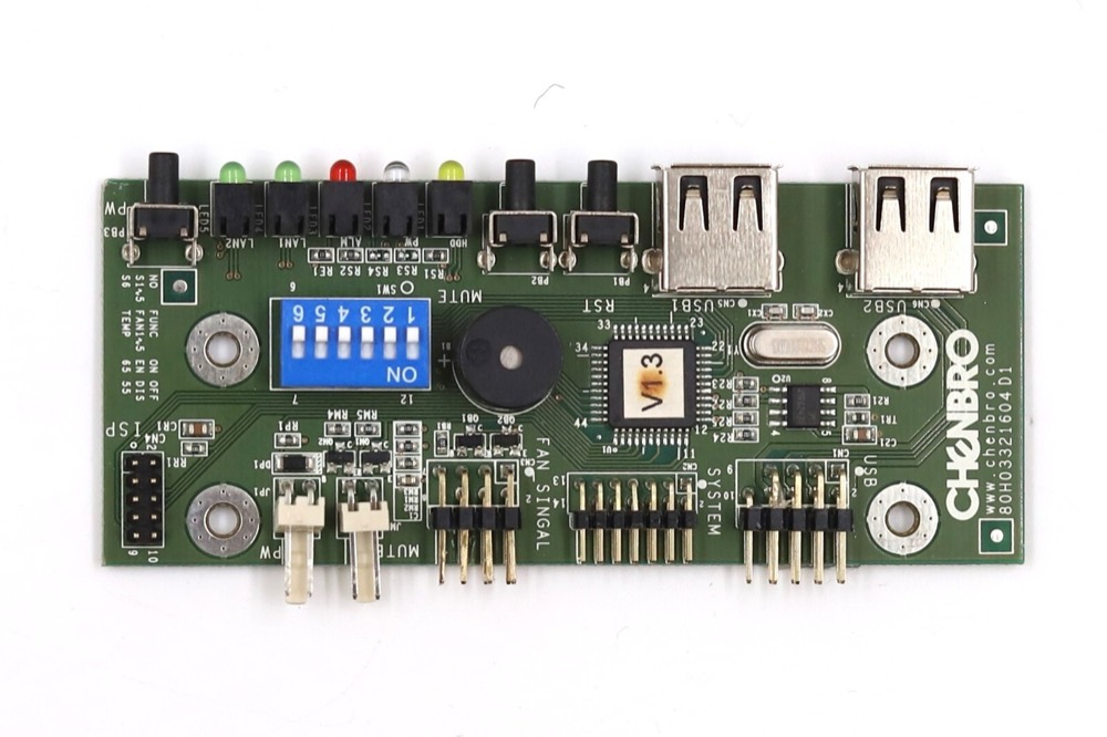 Плата Chenbro Server Control Panel Board P/N: 80H03321604 Tested Working — фото 2