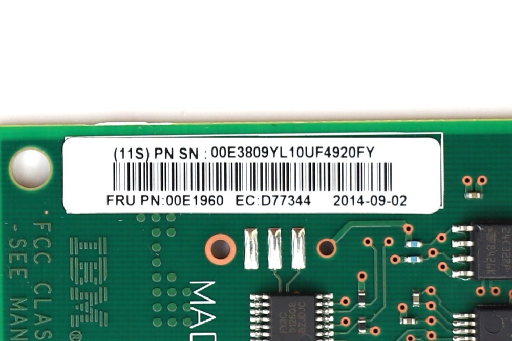 Плата IBM Power System 8247/8286 I/O Port Card FRU P/N: 00E1960 Tested Working — фото 3