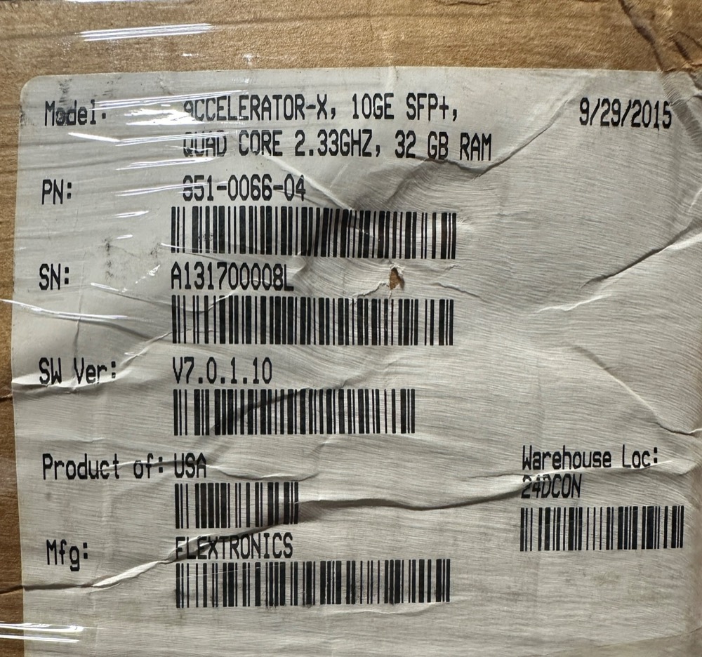 Трансивер 851-0066-04 ISILON IQ ACCELERATOR-X SR-32 SFP+ SERVER W/RAIL KIT — фото 1