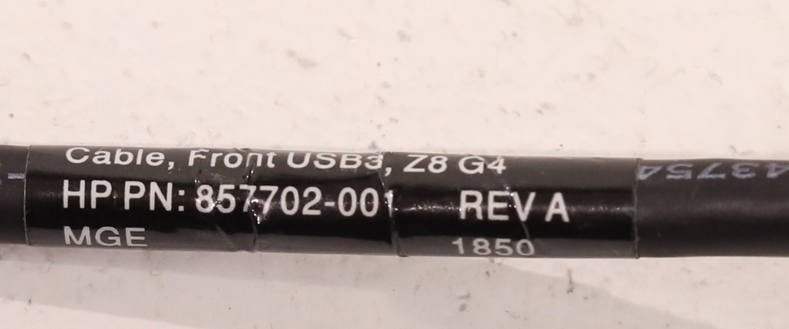 Кабель HP Z8 G4 Workstation Front I/O USB 3.0 Signal Cable P/N: 857702-001 Tested — фото 2
