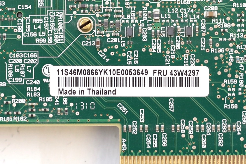 RAID/HBA-контроллер IBM MR 8708E PCI-e x8 SAS/SATA RAID Controller Card FRU P/N: 43W4297 Tested — фото 2