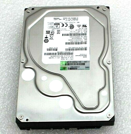 Накопитель 872493-006 872295-001, MB002000GWFWA DRV, G-SPS 2TB SATA 6G 7.2K LFFSC H New — фото 1