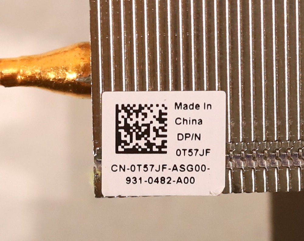 Радиатор Dell XPS 8910/8920/8930 Precision 3630/3640/3650 CPU Heatsink Dell P/N: 0T57JF — фото 3
