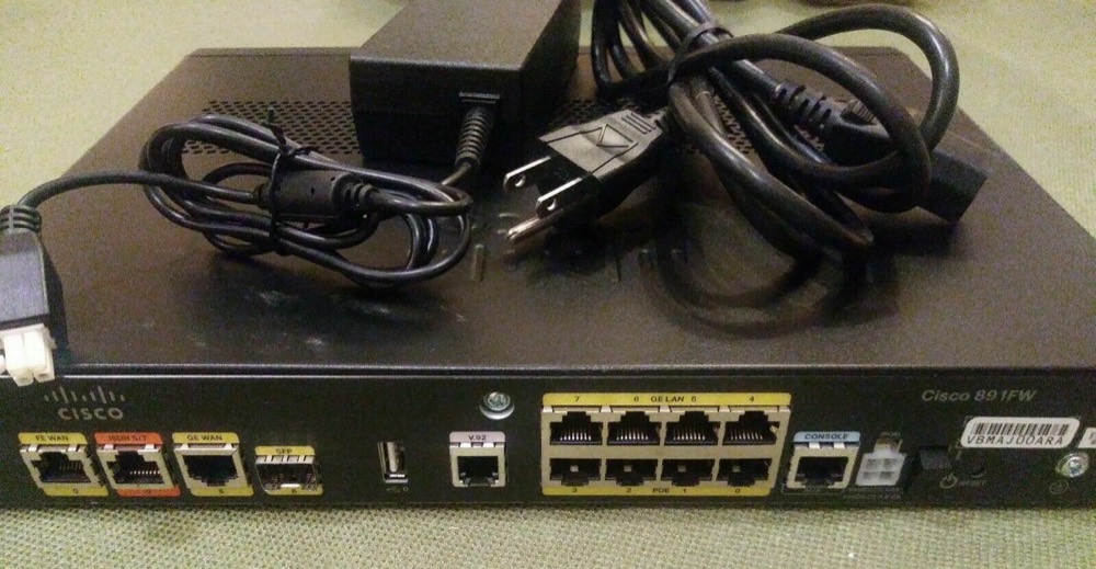 Оборудование Cisco 891FW — фото 2