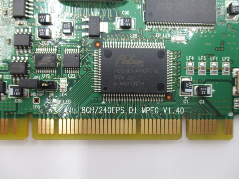 Плата Pelco 8CH/240FPS D1 MPEG V1.40 PCI Video Capture Card Tested Working — фото 2