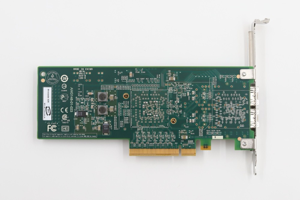 Адаптер Brocade 825 Dual-port 8Gb/s PCIe FC Hot Bus Adapter P/N: 84-1000446-02 Tested — фото 3