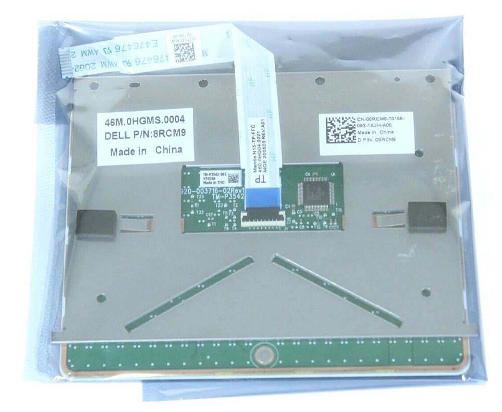 Запчасть ноутбука 8RCM9 Dell Vostro 5590 / 5598 LILAC Touchpad Sensor Module Bracket w/Cable — фото 1