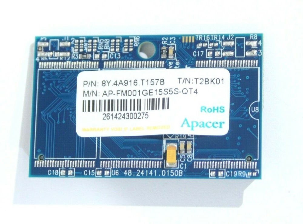 SSD-накопитель 8Y.4A916.T157B APACER ATA DISK MODULE II SSD 1GB 5V ADM III 1GB Mini ADM HD HF — фото 1