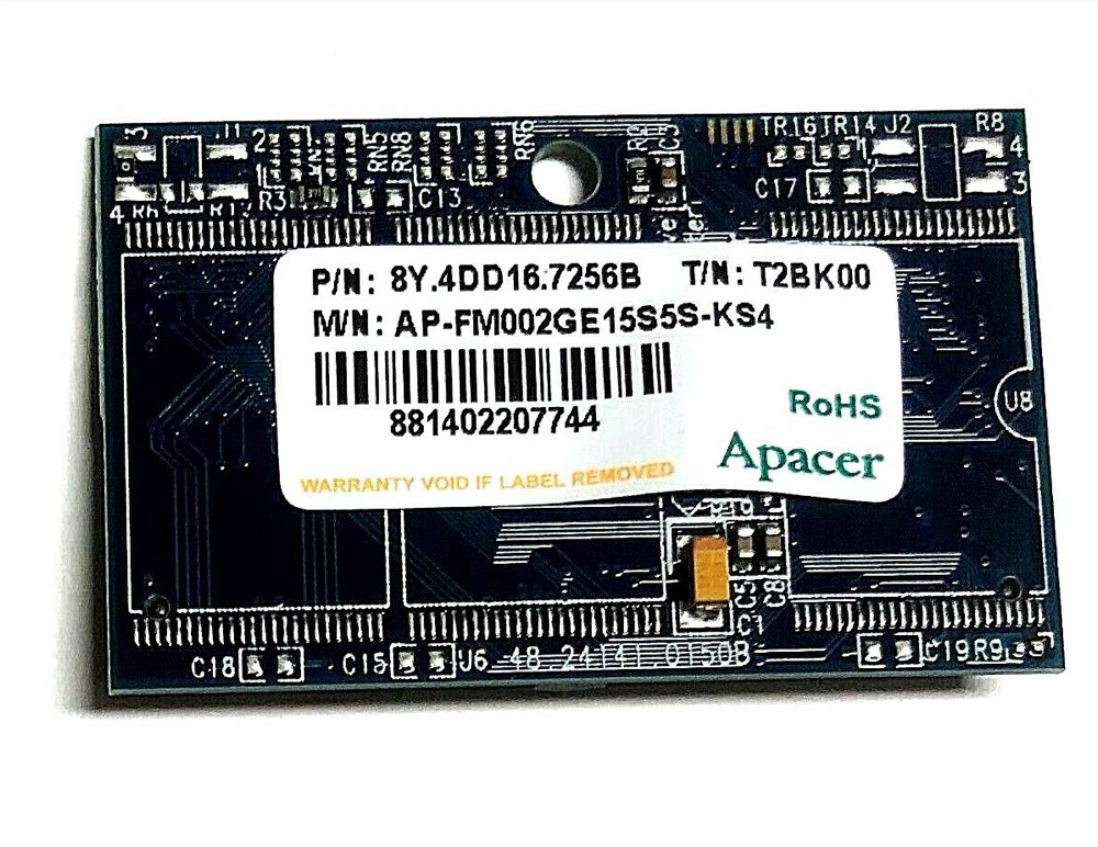 Модуль памяти 8Y.4DD16.7256B DELL APACER 2GB IDE Flash Memory SSD 5V C/R-CLASS T2BK00 — фото 1