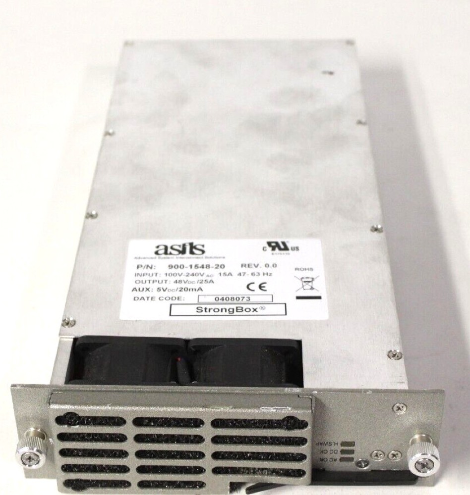 Блок питания ASIS 900-1548-20 1500W 48V StrongBox PSU 100V-240V REV 0.1 Strong Box PS-1548 — фото 1