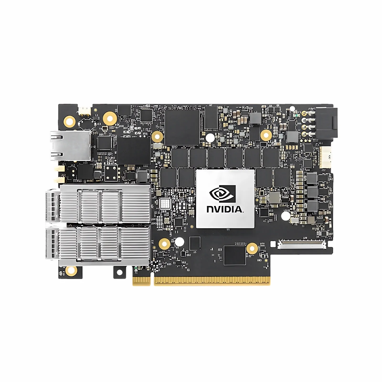 Сетевой адаптер NVIDIA Mellanox 900-9D3B6-00SV-AA0 BlueField-3 VPI 200GbE/NDR200, двухпортовый QSFP112, PCIe 5.0 x16 — фото 1