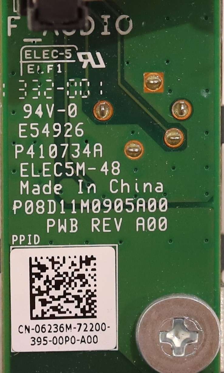 Кабель Dell OptiPlex 9010/7010 Front I/O Panel USB Audio Board W/Cable Dell P/N: 06236M — фото 3