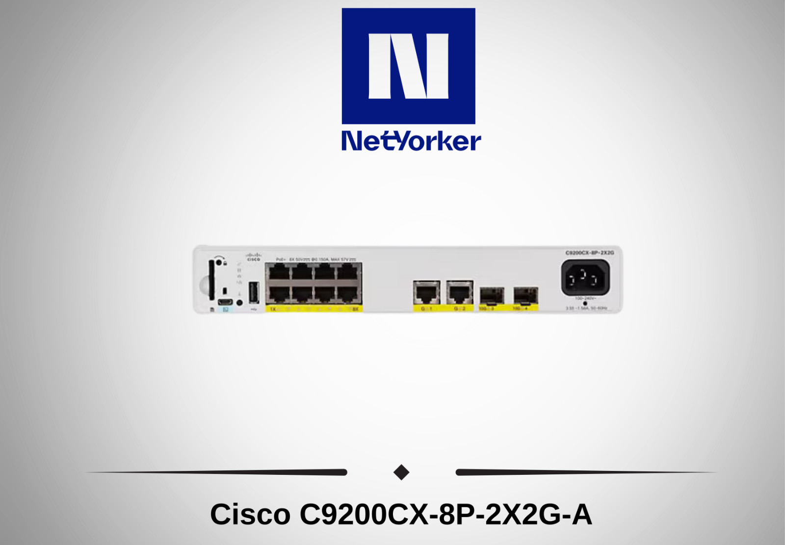 Коммутатор Cisco 9200CX — фото 1