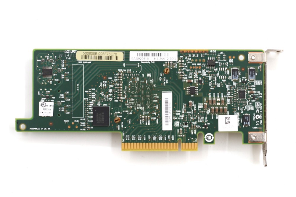 Адаптер LSI 9207-8i 6Gb/s 8-Ports PCIe x8 SAS Host Bus Adapter P/N: H3-25412-00G Tested — фото 3