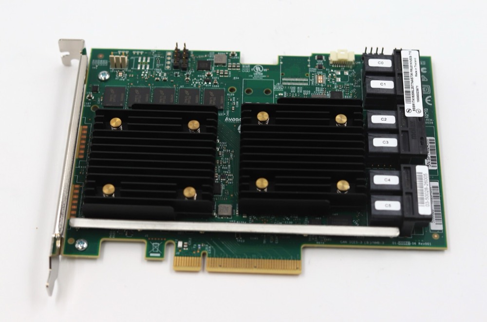 Адаптер Lenovo ThinkSystem 930-24i 4GB Flash 12GB PCIe x8 RAID Adapter FRU P/N: 01KN509 — фото 2
