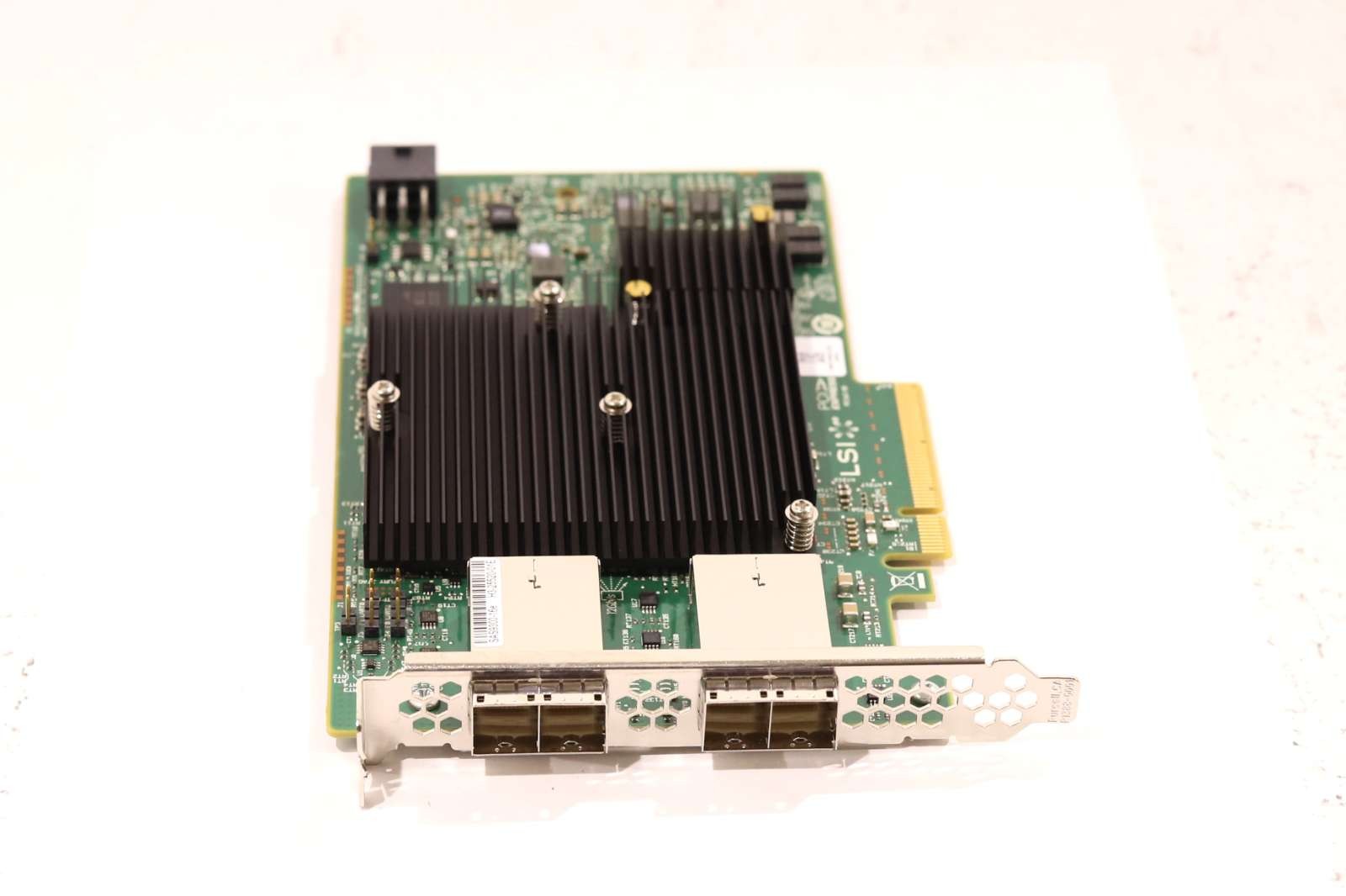 Контроллер HBA-адаптер LSI 9300-16e SAS 12 Гбит/с PCIe x8 16 внешних портов (H3-25520-01E) — фото 2