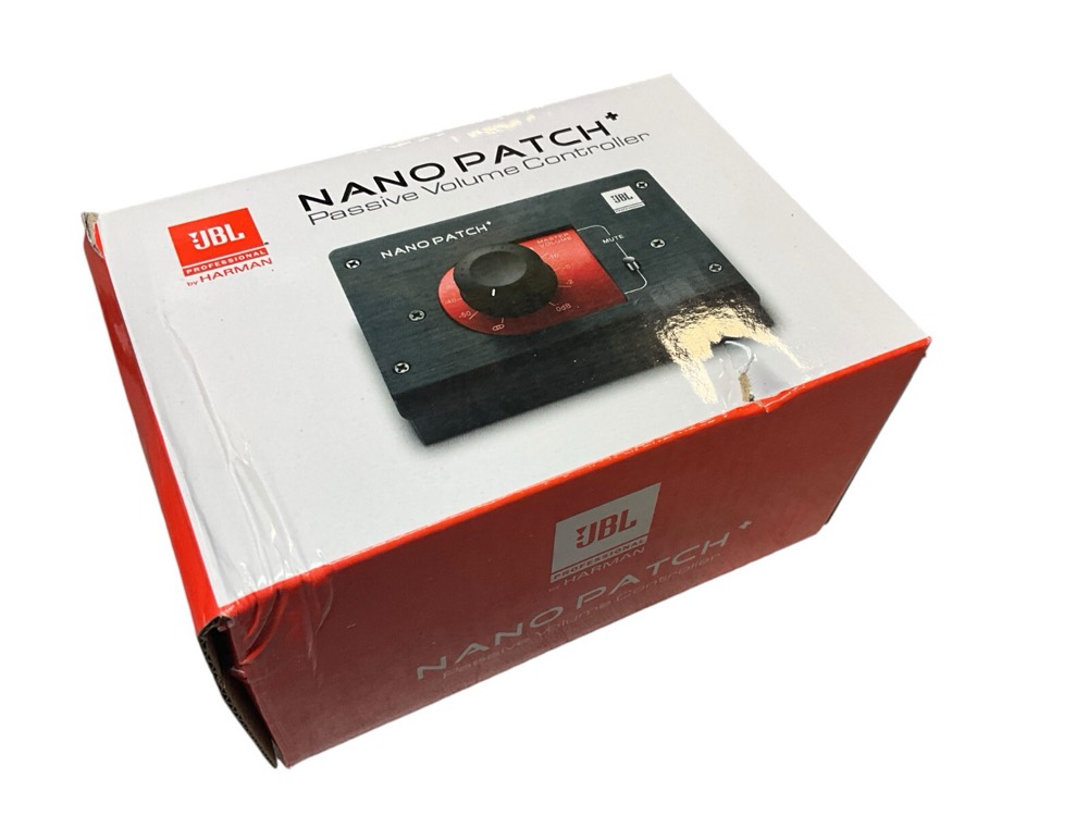 Регулятор громкости JBL Nano Patch+ пассивный 2-канальный — фото 1