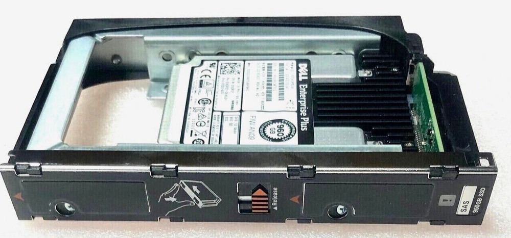 SSD-накопитель 93R5Y 960GB eMLC SAS 12Gbps Read Intensive 2.5-inch Internal (SSD) V53VM — фото 1