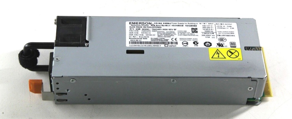 Блок питания 94Y8132 94Y8131 900W IBM FlashSystem V840 PSU 7001691-J002 — фото 1