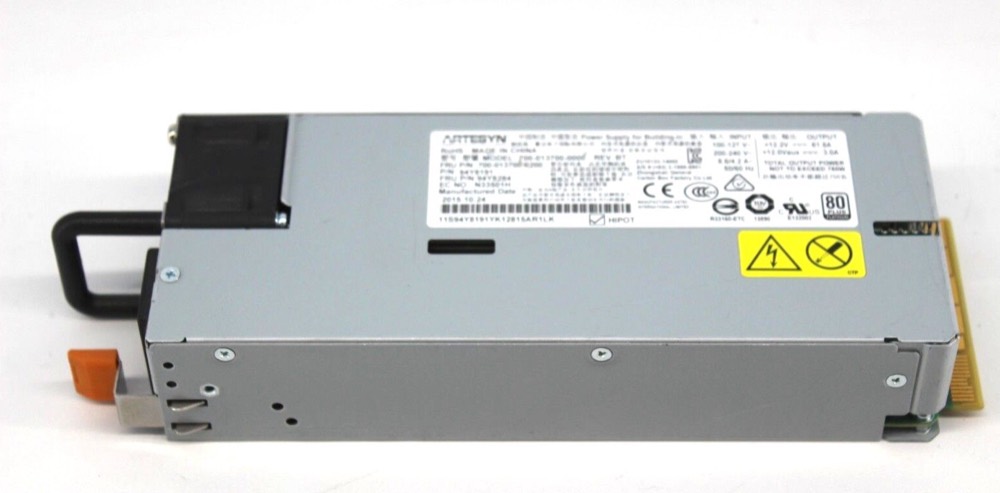 Блок питания 94Y8284 Lenovo System 750W High Efficiency Platinum AC Power Supply 00FK932 A5MZ — фото 1