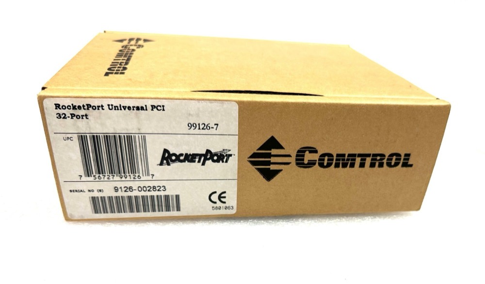 Компонент 99126-7 Comtrol RocketPort Universal PCI 32-port NEW IN BOX W/ cables — фото 1