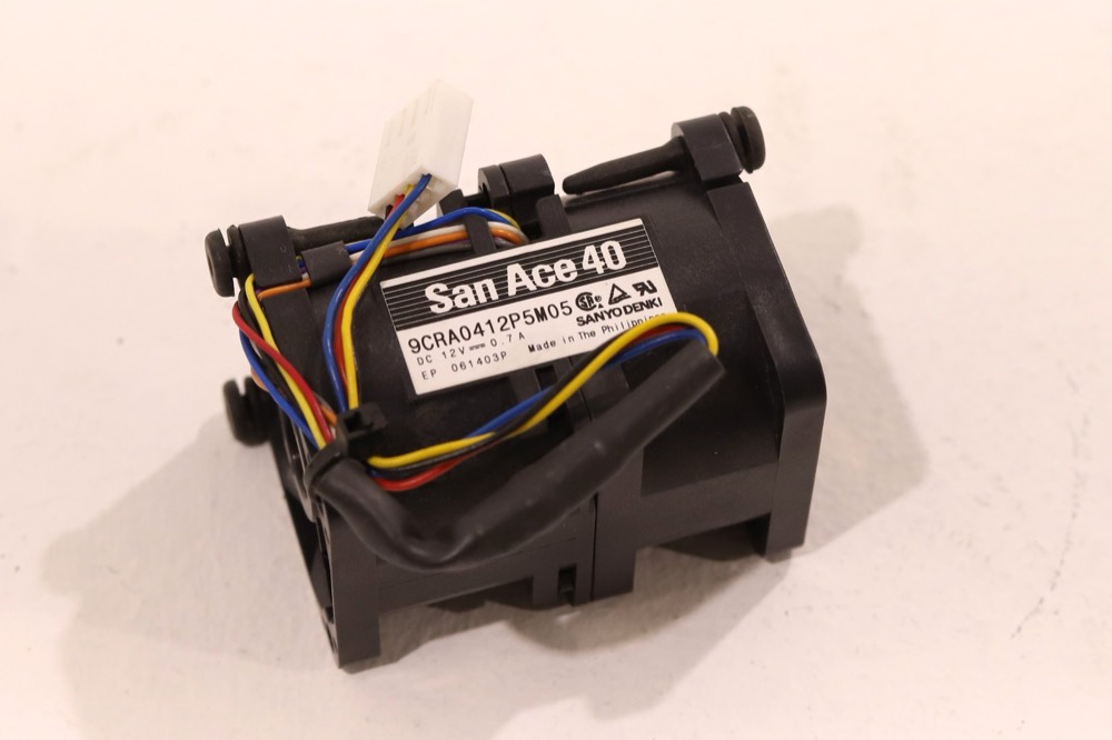 Вентилятор Sanyo Denki San Ace 40 12V 0.7A Counter Rotating Axial Fan P/N: 9CRA0412P5M05 — фото 2