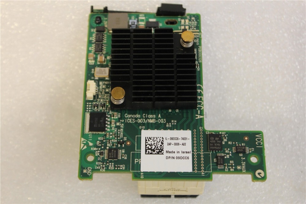 Плата 9DCC6 DELL VIRTUAL PROTOCOL INTERCONNECT MEZZANINE CARD 09DCC6 — фото 1